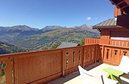 Vallandry Apartment | Paradiski beautiful renovated apartment plan peisey