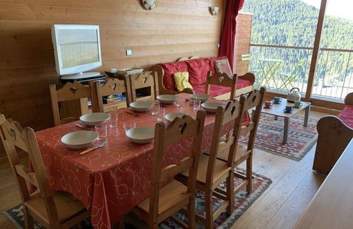 Plan Peisey Apartment | Paradiski ski in ski out plan peisey