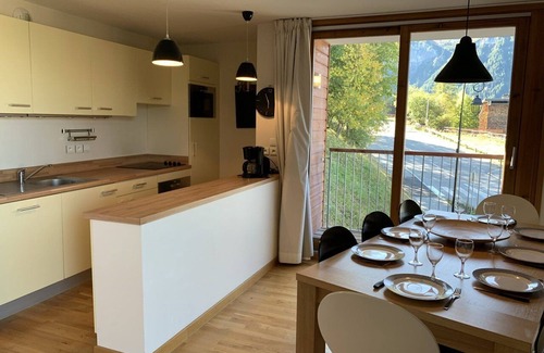 Plan Peisey Apartment | Paradiski ski in ski out plan peisey
