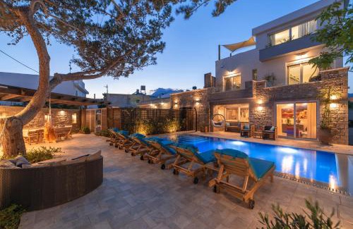 Koutsouras Villa | Paradisos luxury villas next to beach