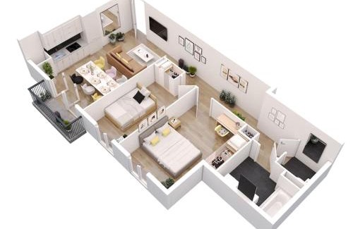 Les Perroquets Apartment | Paris & DisneyLand - 2min From Train Station - Free Private Parking