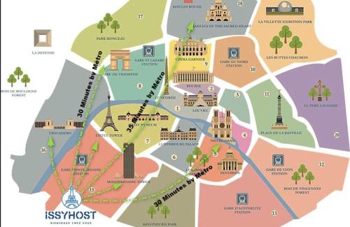 Issy-les-Moulineaux Apartment | Paris Porte de Versailles - ISSYHOST
