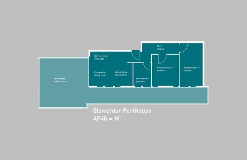 Hakenfelde Apartment | Park Penthouses Insel Eiswerder by Suite030