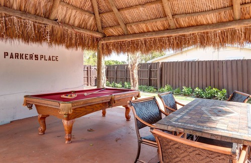 Westchester House | Parker's Place Miami - Pool with Slide, Tiki, Billiards, Huge Patio, BBQ