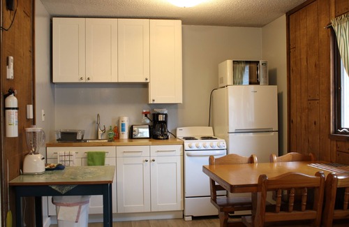 Ludington Apartment | Parkview Cottage #12- Half block from Lake Michigan Beach