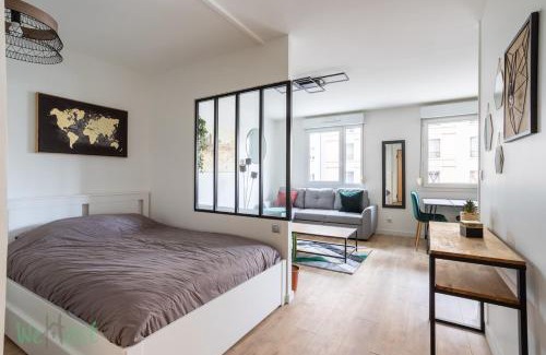 Villette Gare Apartment | Part Dieu Urban studio