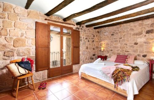 Lledo Apartment | Patio con barbacoa en Casa de las Letras