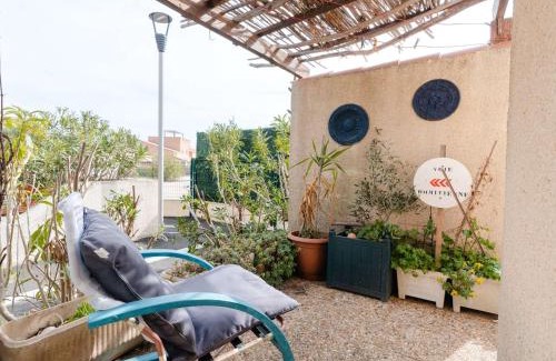 Les Ayguades Villa | Pavillon climatisé, rénové, piscine, proche plage, parking privé, animaux acceptés - Gruissan - FR-1-409-218