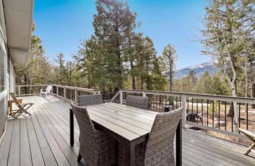 Woodland Park House | Peace in the Pines Hot Tub & Pikes Peak Views