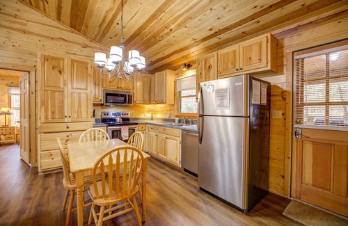 Sautee Nacoochee Cabin | Peace in the Woods - It's All in the Cabin Name!