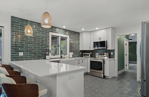 Pisgah Forest House | Peaceful Dog-Friendly Cottage in Pisgah Forest with 1+ Acre of Green Space