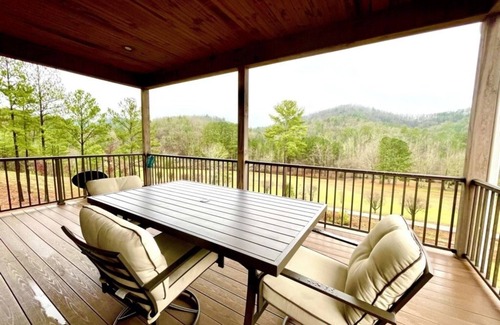 Tellico Plains Cabin | Peaceful family cabin near fishing with over 100 acres of mountain and field trails to explore! 2 Bedroom Cabin by RedAwning