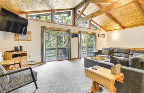 Bridgton House | Peaceful Highland Lake Home with Kayaks, Dock Access