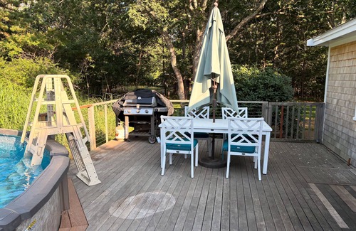 West Tisbury Cottage | Peaceful Island Getaway with Pool and Exclusive Beach Pass