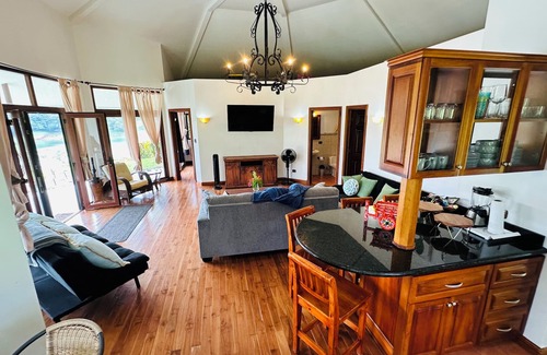 Tilaran Villa | Peaceful Lake Front Villa With Firepit and Pool in a Secure Gated Community.