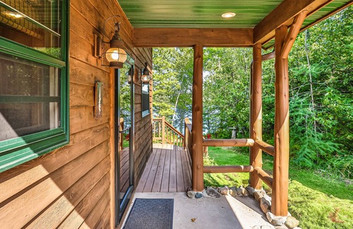 Presque Isle House | Peaceful Lakefront House with Private Dock, Free WiFi, Private W/D, & Lake Views