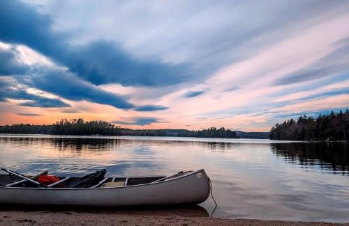 Sullivan House | Peaceful Lakeside Cottage with Fire Pit & Screened Porch near Flanders Pond in Sullivan, Maine