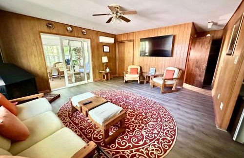 Pocono Lake House | Peaceful Pocono Lakefront, beach, pools, firepit, pets