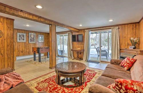 Pocono Lake House | Peaceful Pocono Lakefront, beach, pools, firepit, pets