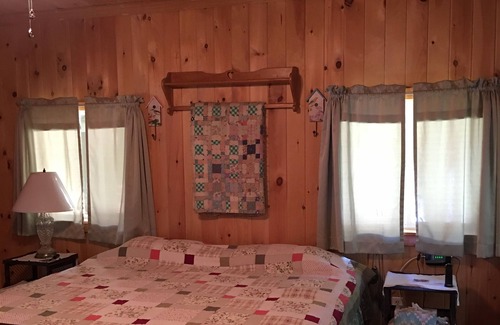 Beddington Cottage | Peaceful, quite, waterfront cottage. Open description window fully.
