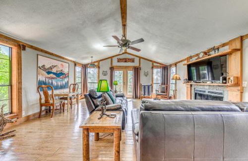 Ruidoso House | Peaceful Ruidoso Cabin Hot Tub, Mountain Views!
