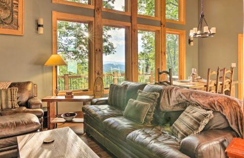 Brevard House | Peaceful Stony Point Getaway with Hot Tub and Views!