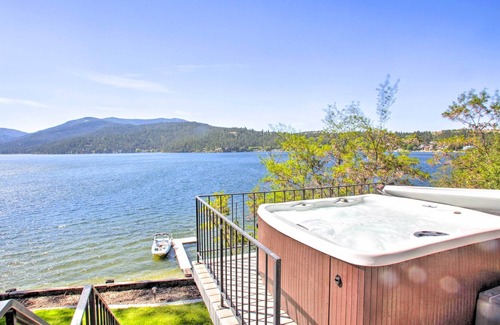 Liberty Lake Apartment | Peaceful Studio w/ Boat Dock on Liberty Lake!