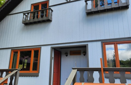 Stambaugh Ski Chalet | Peaceful Updated Ski Chalet across the street from Ski Brule Mountain -LEFT Side