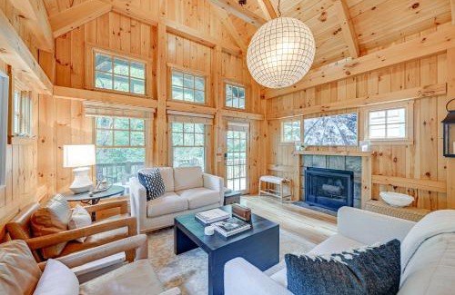 Cashiers House | Peaceful Vacation Rental with Deck 5 Mi to Cashiers