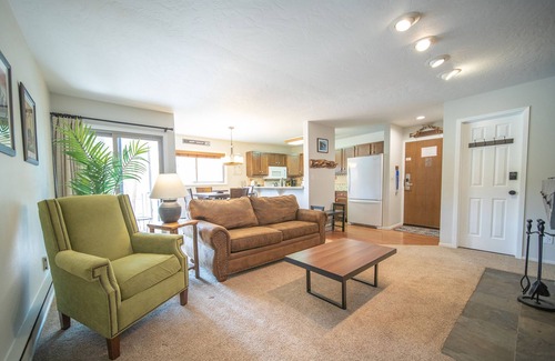 Keystone Condo | Peaceful w/Wood Burning Fireplace, Patio