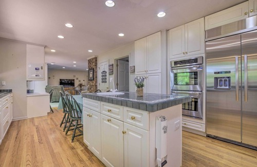 Durham House | Peaceful Waterfront Durham Retreat w/Huge Deck!