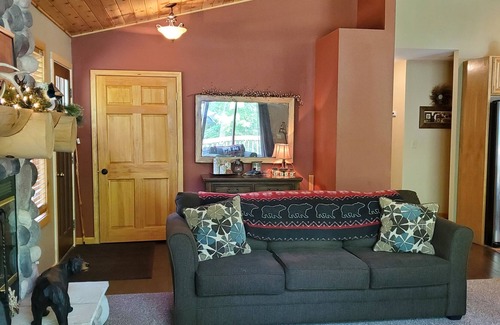 Iron River House | Peaceful Wooded Retreat Offering Immediate Access to all Trails and Area Lakes!