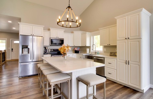 Detroit Lakes House | Pearl Lake Retreat w/Dock & Stunning Views!