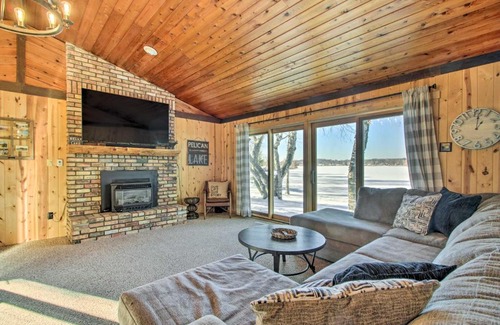 Breezy Point House | Pelican Lake Getaway on Stunning Peninsula!