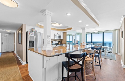 Holiday Beach Condo | Pelican Walk 408 Stay Gulf Front with FREE Chairs!