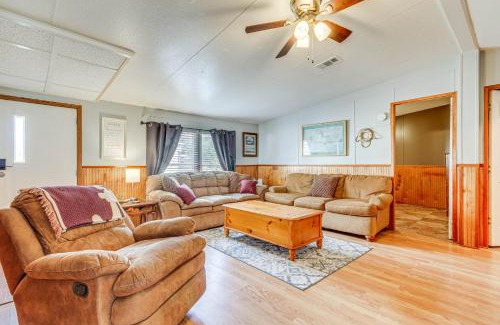 Bayou Grande Villa House | Pensacola Home with Private Dock - 7 Mi to Beaches