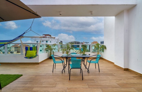 Downtown Santo Domingo Apartment | Pent house, pool, private terrace, great location.