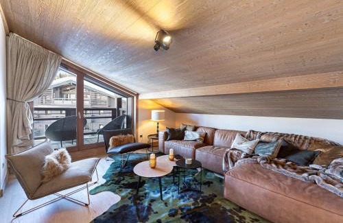 Megeve Apartment | Penthouse à Megève avec Jacuzzi, Sauna, Piscine & Salle de Sport - FR-1-569-27