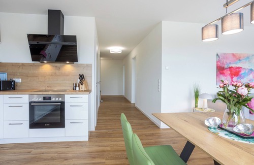 Dorumer Neufeld Apartment | Penthouse 18 - Enjoy the view. Modern. Balcony. Comfort.