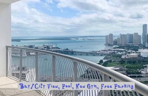 Edgewater Condo | Penthouse 2bed/2bath Biscayne Bay Parking Balcony