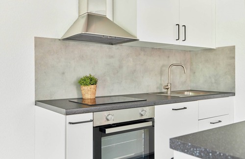 Gartenstadt Apartment | Penthouse apartment in new building with barbecue and Netflix