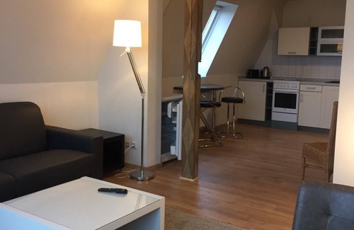 Sassnitz Apartment | Penthouse-Apartment-Private Bathroom-Sea view