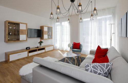 Bruhl-Guterbahnhof Apartment | Penthouse-Appartements Freiburg