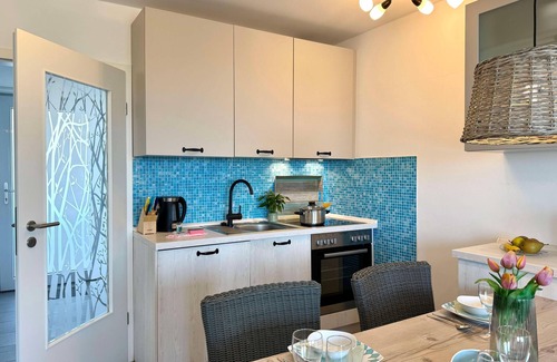 Wurster Nordseekuste Apartment | Penthouse "de Hester", unobstructed sea view, free wellness area
