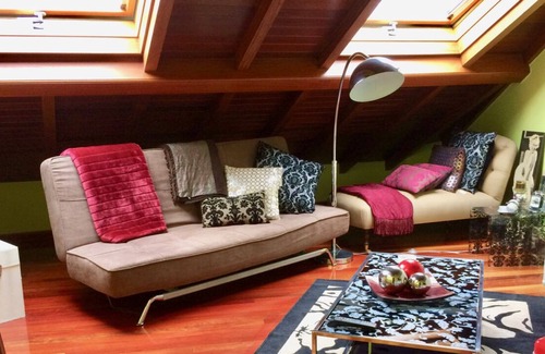 Viveiro Apartment | Penthouse Duplex right in the center of town but peaceful and quiet!