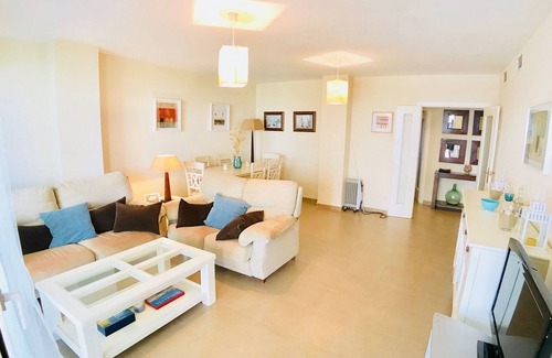 Punta del Moral Apartment | Penthouse in Isla Canela - 3 bedrooms with pool and sea views