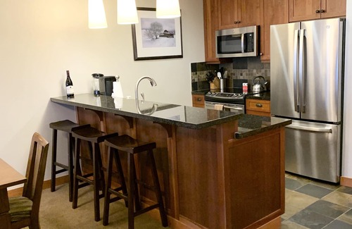 Snowmass Village Condo | Penthouse In Snowmass Base Village steps to skiing- 50 ft. to slopes, 2 hot tubs