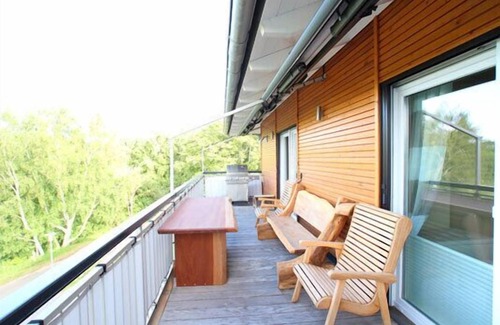 Ostseebad Dierhagen Apartment | Penthouse mit Großer Dachterrasse Direkt Hinter der Düne