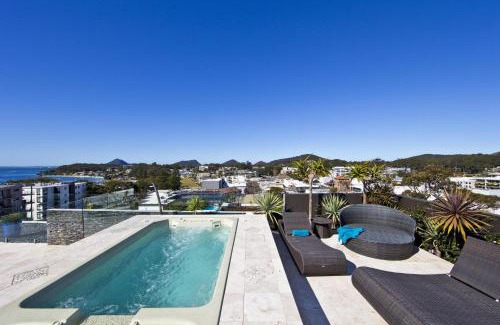 Nelson Bay House | Penthouse Palace - Private Heated Pool and Spa