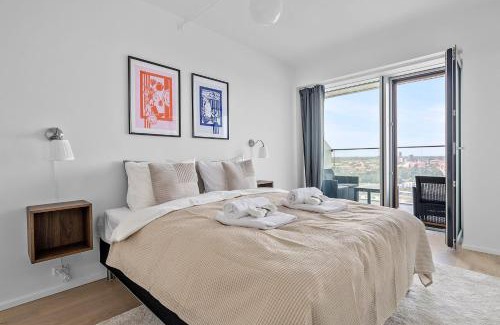 Aarhus C Apartment | Penthouse suite on 35th floor